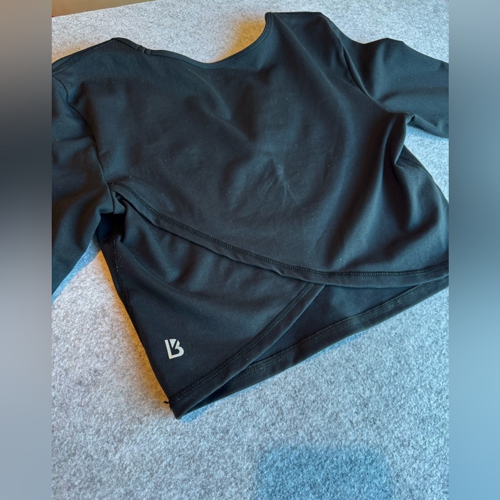 Buffbunny Collection Black Crop Workout Top Size Medium - Picture 5 of 5